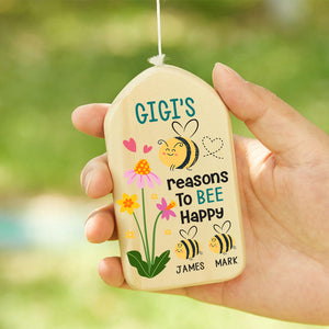Grandma's Reasons To Be Happy Personalized Wind Chimes Mother's Day Gift HA75 892092