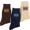 Custom School Name Embroidered Socks, Personalized School Spirit Gift for Students, Teachers & Staff LM32 669947