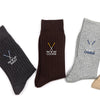Personalized Name Embroidered Socks, Unique Golf Enthusiast Gift, Golfers and Coaches Gift HO82 903274