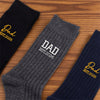 Personalized Dad Embroidered Socks, Special Keepsake For New Dad CH07 180398