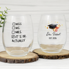 It's Doctor Graduation Personalized Wine Glass HA75 920832