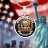 United State 250 Anniversary 1776 - 2026 Circle Necklace TH10 169455
