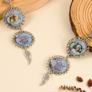 Custom Photo I'll Carry You Car Hanging Ornament With Charm Memorial Gift For Family HA75 891978