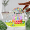 Custom Grandma Mom's Peep Kids Easter Day Heart Acrylic Plaque HO82 893558