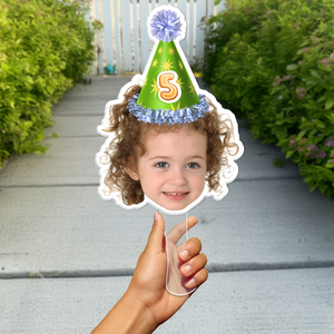 Custom Face Photo Fans Personalised Birthday Gift Party Decor HO82 893584