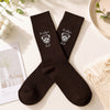 Custom Dog Cat Photo And Name Embroidered Socks Gift For Dog Cat Lovers HA75 921914