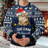 Custom Photo Just A Girl Who Love Dogs Cats Ugly Sweater CH07 899358