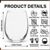 Personalized Floral Hands Mom With Kids Mother's Day Wine Glass LM32 893311