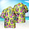 Custom Human Photo Tropical Vibe Family Hawaii Shirt HO82 893746
