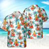 Custom Dog Photo Tropical Pattern Hawaii Shirt Gift For Dog Lovers HO82 893744