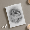 Custom Photo Add Deceased Loved One Memorial Family Building Brick Block HO82 902930