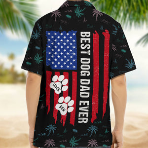 Best Dog Dad Ever Hawaii Shirt For Dog Lover TH10 892971