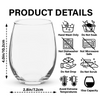 Custom Face Dog Cat - Mom, You’re My Favorite Human Wine Glass HA75 892944