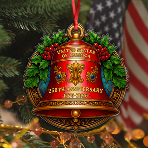 250 Years of America 1776-2026 Liberty Bell Ornament Decor Gift HO82 900098