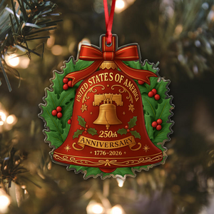 250 Years Anniversary United States of America Acrylic Ornament HA75 897804