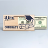 Customized Class Of 2025 Graduation Gifts Wood Money Holder HO82 893566