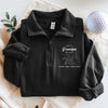 Personalized Best Grandpa By Par, Custom Golf Grandpa With Grandkids' Names Embroidered Golf Quarter Zip Sweater TH10 898171