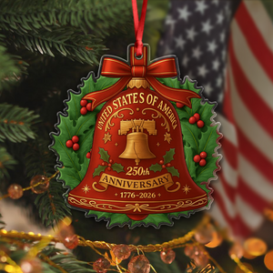 250 Years Anniversary United States of America Acrylic Ornament HA75 897804