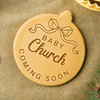 Custom Name Baby Coming Soon Cookie Stamp - Personalized Baking Gift for Baby Shower HO82 903052