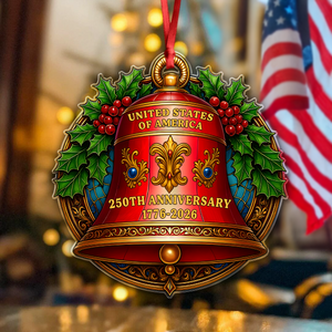 250 Years of America 1776-2026 Liberty Bell Ornament Decor Gift HO82 900098