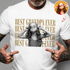 Personalized Vintage Photo Best Dad Mom Ever Bright Shirt HA75 921458