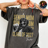 Custom Photo Senior Mom, Dad Class Of 2027 Vintage Comfort Shirt HA75 922006