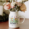 Custom Kids' Names Flower Grandma's Garden Vase Mother's Day Gifts HO82 901776