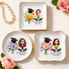 Personalized Birth Flower Class of 2026 Graduation Jewelry Dish HO82 901780