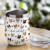 Custom Dog Cat Face Wine Tumbler Gift For Dog Cat Dad Mom HO82 894150
