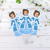 Custom Photo Princess Face Fans Personalised Birthday Gift Party Decor CH07 895438
