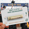 Personalized Congrats Grad! Money Holder Card Graduation's Day TH10 898497