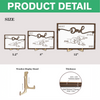 Personlaized Kid's Name Best Dad Ever 2-Layered Wooden Plaque With Stand HO82 893982