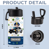 Custom Photo Car Lorry Vehicle Helmet Kid Water Bottle HO82 902968