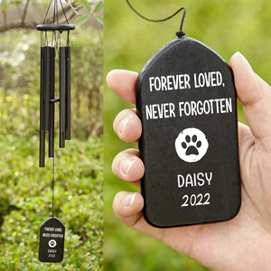 Forever Loved, Never Forgotten Memorial Wind Chimes TH10 892467