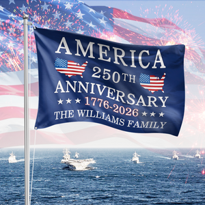 America 250th Anniversary 1776 - 2026 Double-Sided Flag HA75 898340