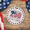 Free For 250 Years And Will Remain Free Ceramic Ornament Independence Day HA75 897430