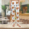 Custom Dog Photo With Paw Pattern Legging HO82 900530