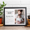 Custom Photo The Day You Became My Daddy My Grandpa Picture Frame For Father's Day TH10 892805