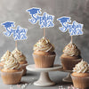 Personalised Class Of 2026 Glitter Bachelor Cap Cupcake Topper - Graduation Party Decorations for Graduates HO82 901492