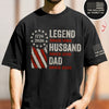 Personalized Legend, Husband, Dad And Grandpa Dark Shirt Gift For Dad, Father's Day HO82 902502