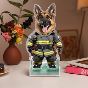 Custom Photo Cool Dog Cat Career Uniforms Shaking Head For Pet Lover TH10 892895