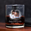 Custom Photo Forever Your Little Girl & Dad Christmas Print Rock Glass TA29 HO82 890488