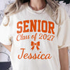 Personalized Name Senior Class of 2027 Bright Shirt Graduation Gift HA75 919100