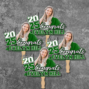 Custom Funny Face Congrats Graduation Perfect Gift Idea Face Fan LM32 893197