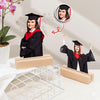 Custom Photo Acrylic Statuette, Gift for Family, Friends, Graduation Gift HO82 901136