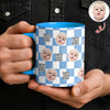 Custom Baby Face Best Dad, Mom Ever Personalized Gift for Parents Accent Mug HA75 921478