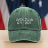 We The People 250 Years of America 1776 - 2016 Washed Denim Baseball Cap LM32 895175