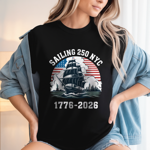 America 250th Anniversary 250 Years NYC USA Dark Shirt CH07 896694