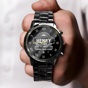 Personalized Aged To Perfection Men's Watch HO82 893758
