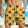 Custom Photo Face Dog With Bone Beach Short TH10 892763
